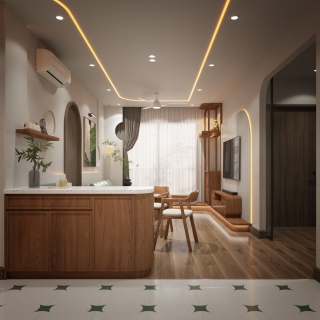 Nội Thất Nhà ở 77m² tại Hà Nội