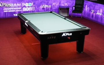 APLUS BILLIARDS Trở Thành Bàn Thi Đấu Chính Thức Tại Giải Vô Địch Bida Pool Châu Á 2026