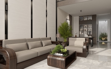 Nội thất Nhà ở 320m² tại Hồ Chí Minh