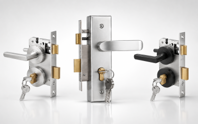 Khóa Tay Gạt Inox APLUS – Cách Chọn Khóa Liền Thể Và Phân Thể Cho Từng Loại Cửa